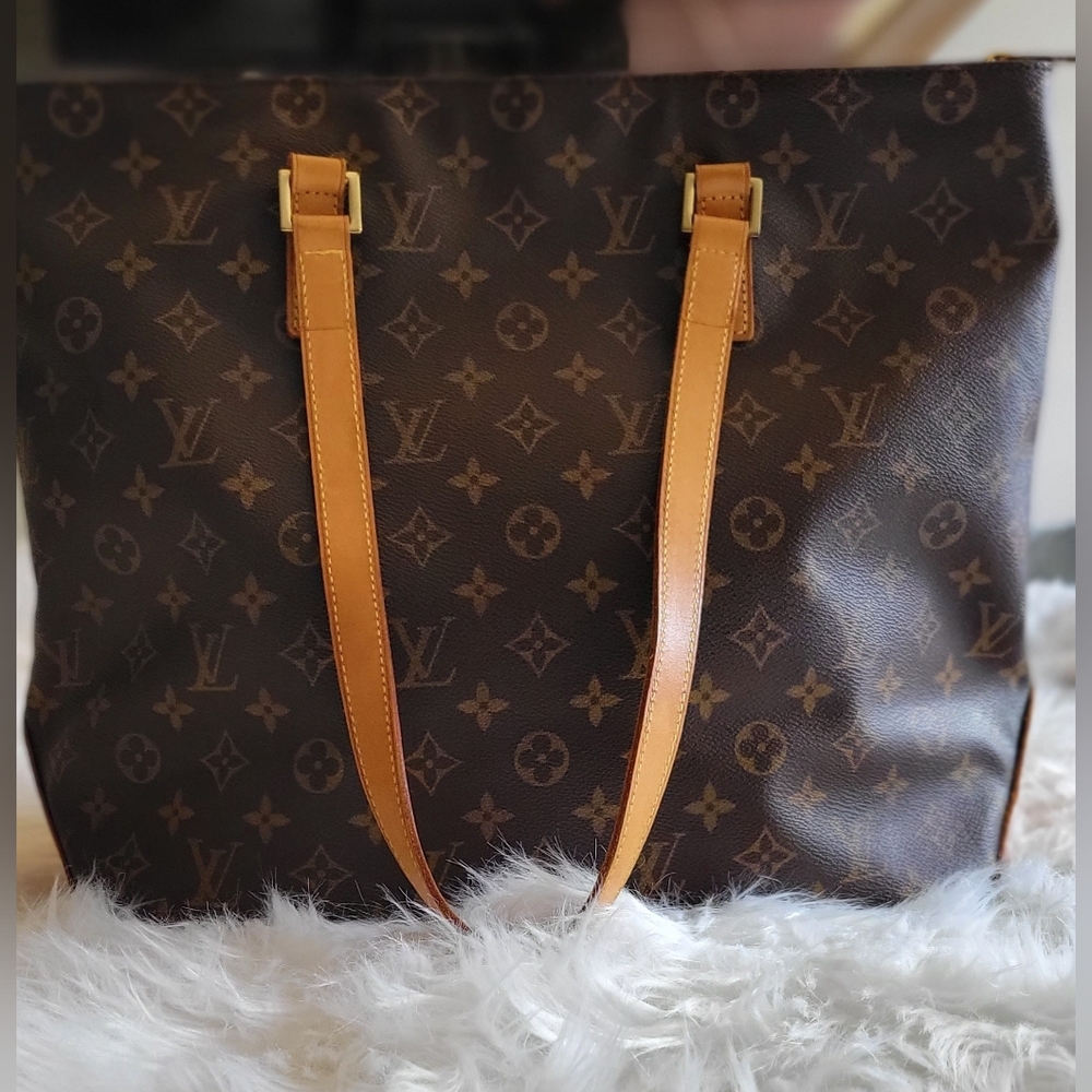 SOLD💥💥💯Preloved Louis Vuitton Cabas Mezzo Monogram Tote Bag